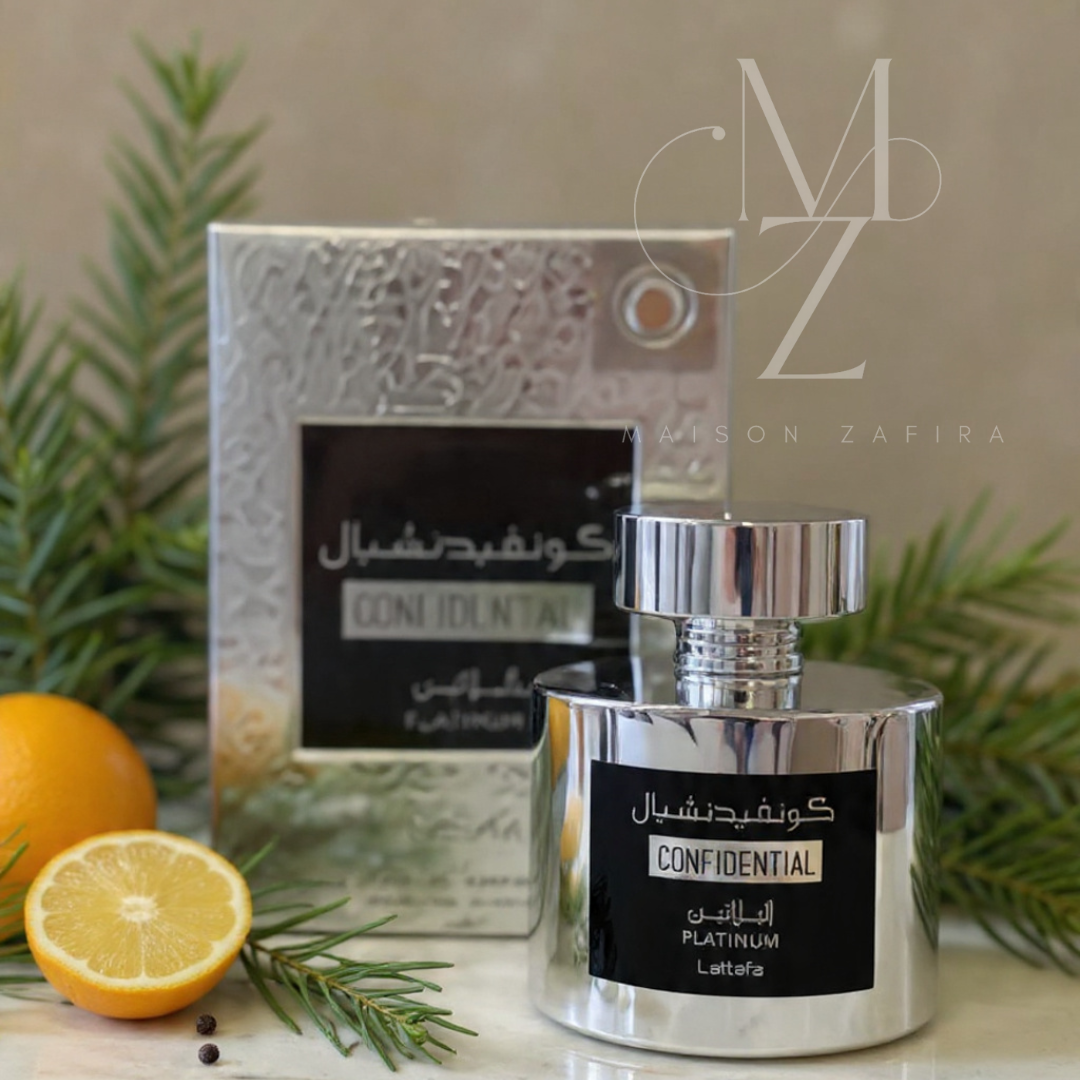 Confidential Platinum – Eau de Parfum 100 ml (Lattafa)