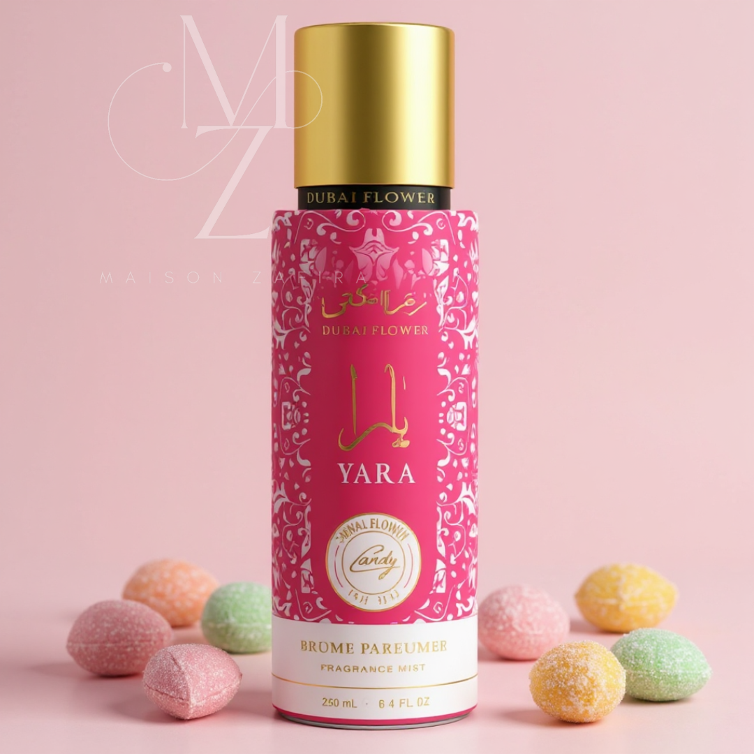 Yara Candy – Brume Parfumée Corps & Cheveux 250 ml
