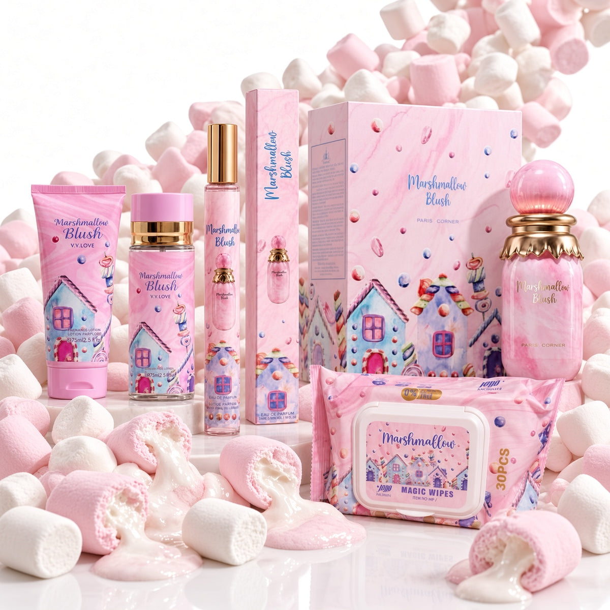 Pack Complet Marshmallow Routine Gourmande Intégrale