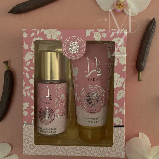 Coffret Petit Format Yara Rose – Routine