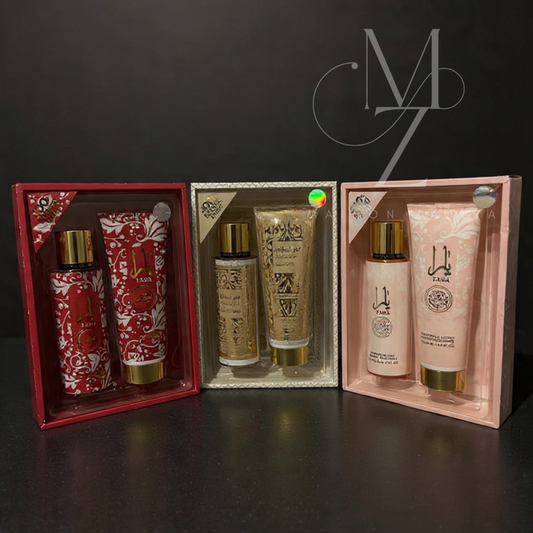 Pack 3 Coffrets – Yara Rose • Yara Candy • Fakhar Lattafa Rose