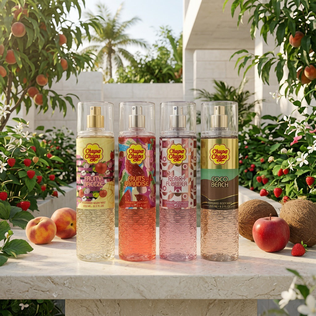 lot 4 brumes fruité