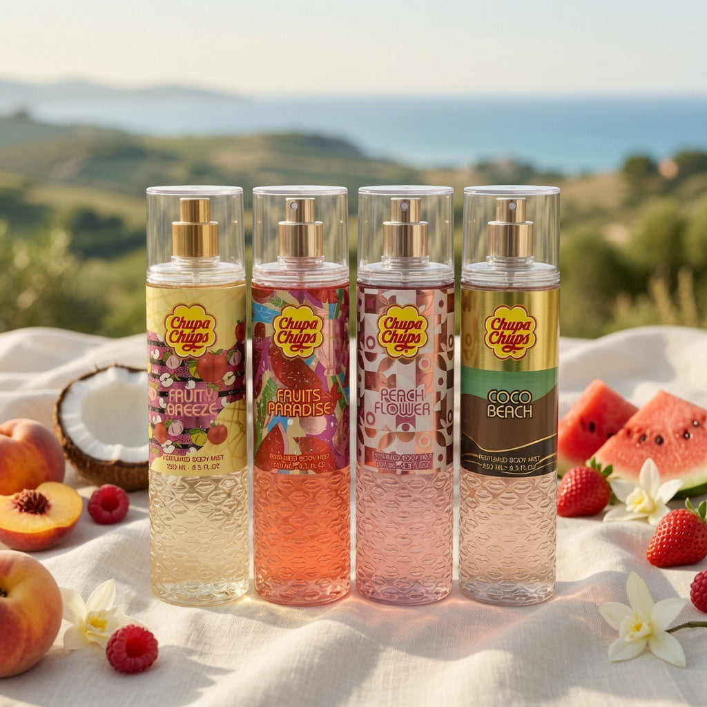 lot 4 brumes fruité