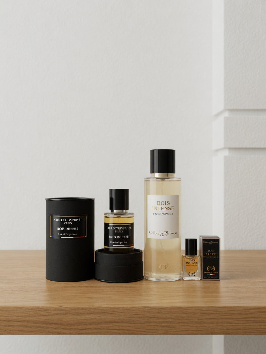 Pack Complet Bois Intense – Routine Parfumée Puissante