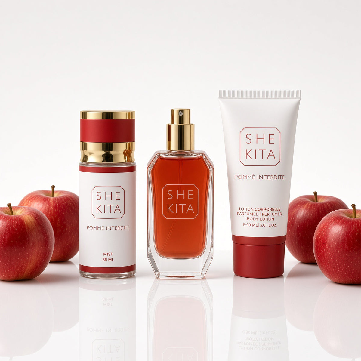 Coffret parfum She Kita pomme