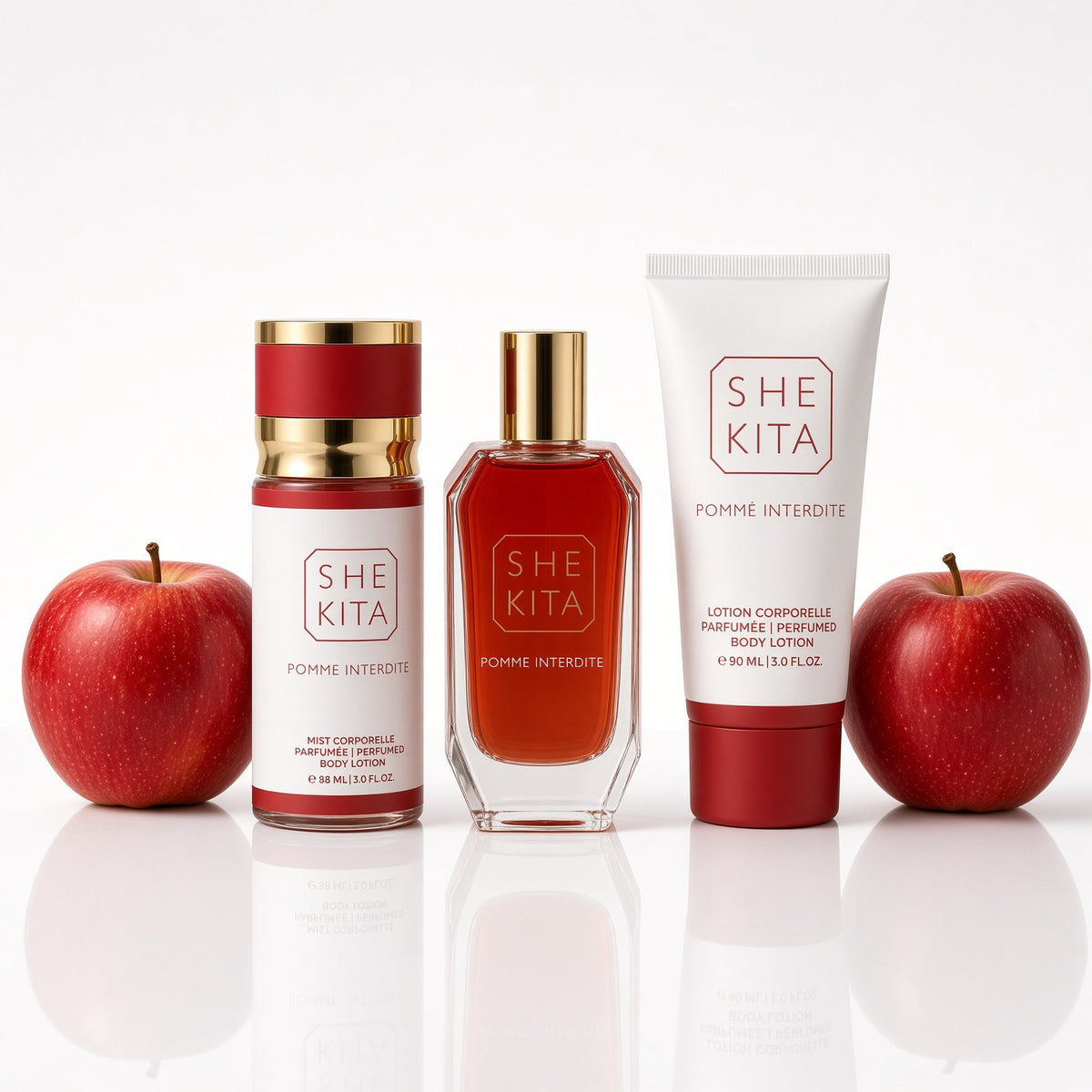 Coffret parfum She Kita pomme