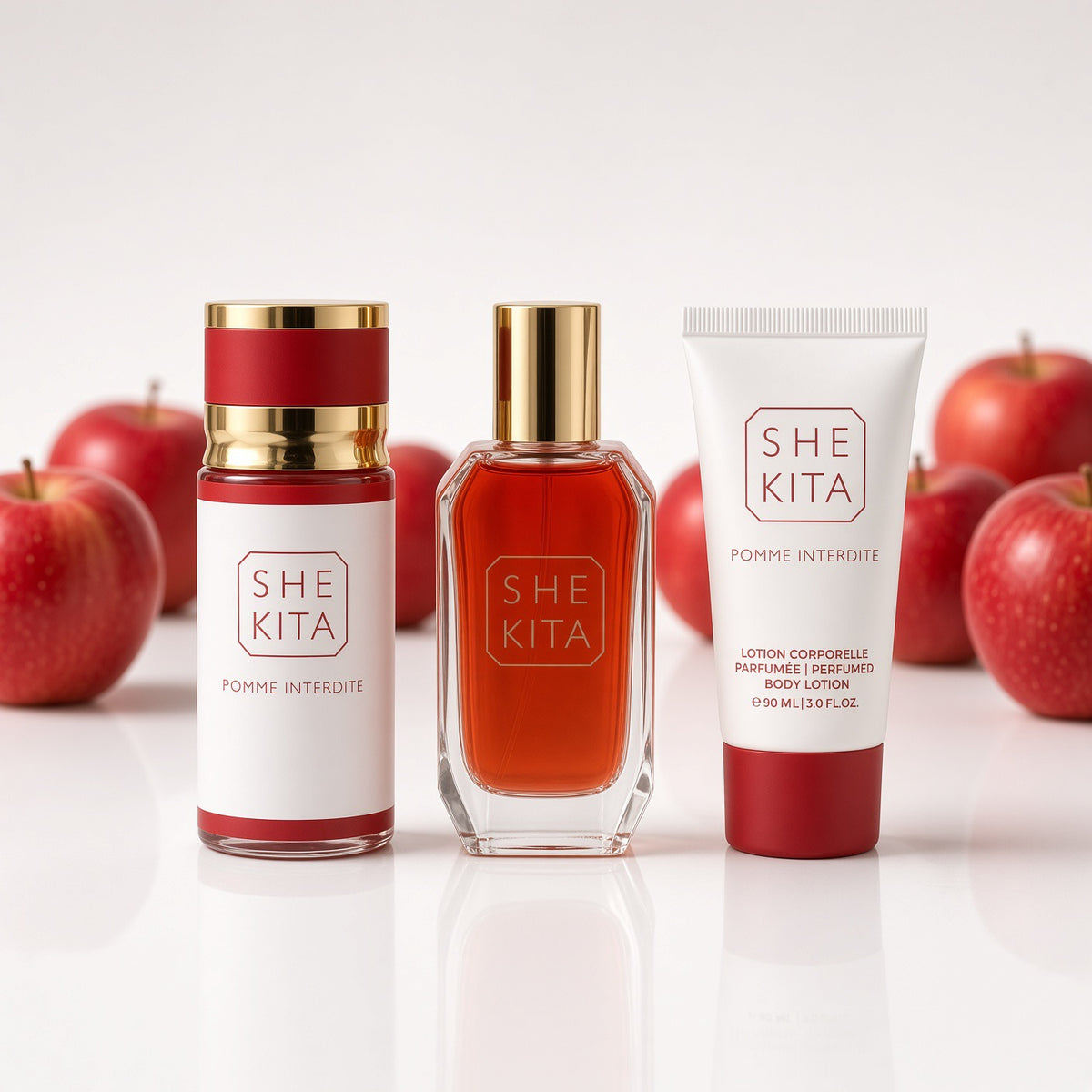 Coffret parfum She Kita pomme