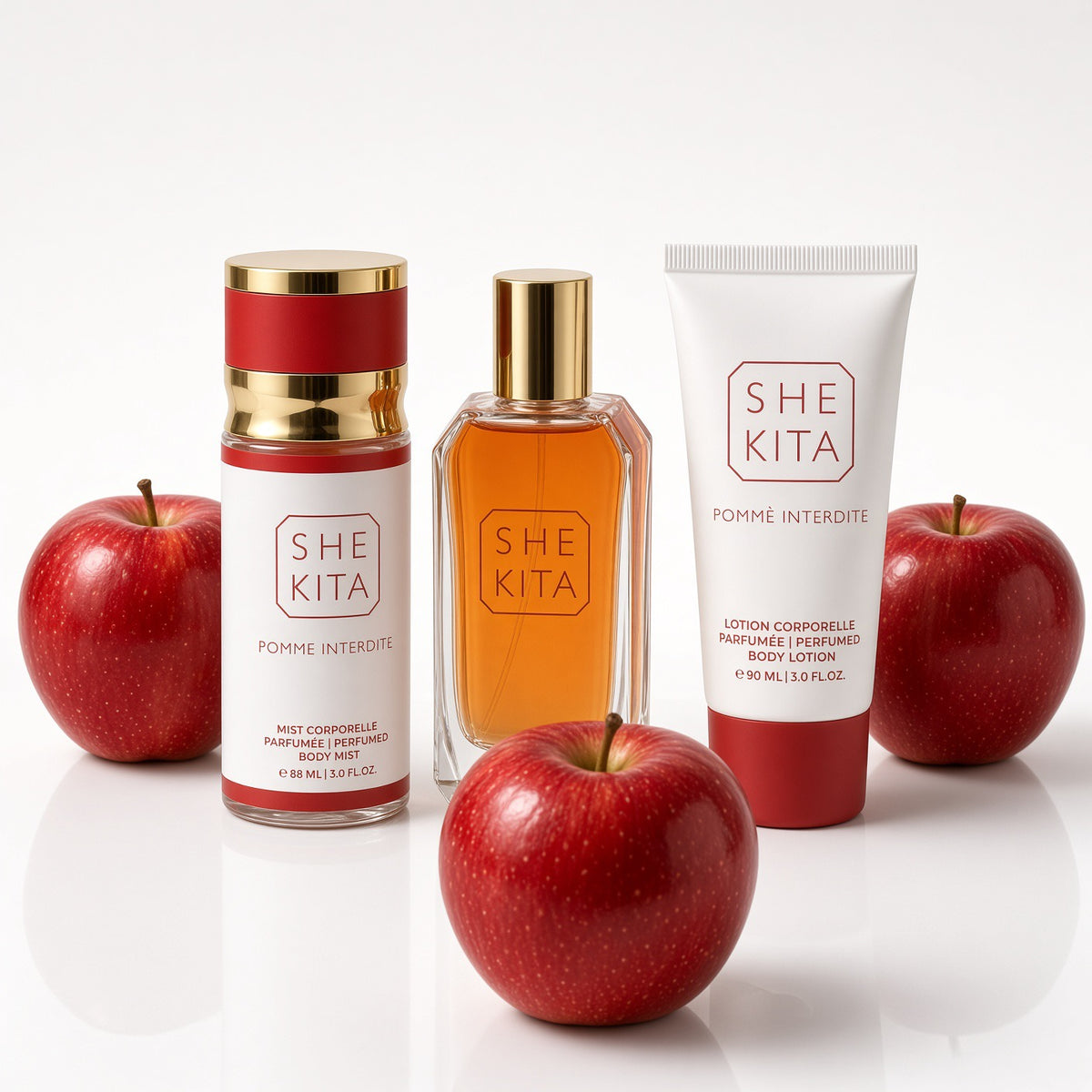 Coffret parfum She Kita pomme