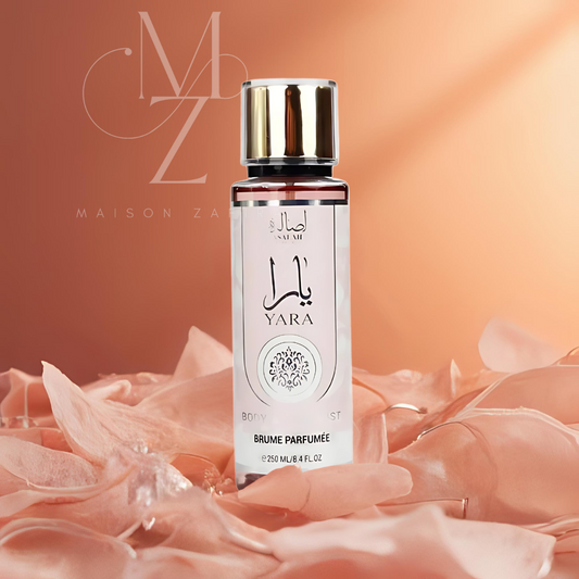 Brume Yara Rose – Corps & Cheveux 250 ml