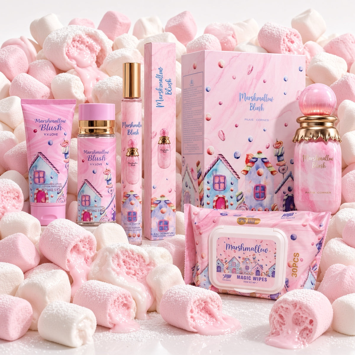 Pack Complet Marshmallow Routine Gourmande Intégrale