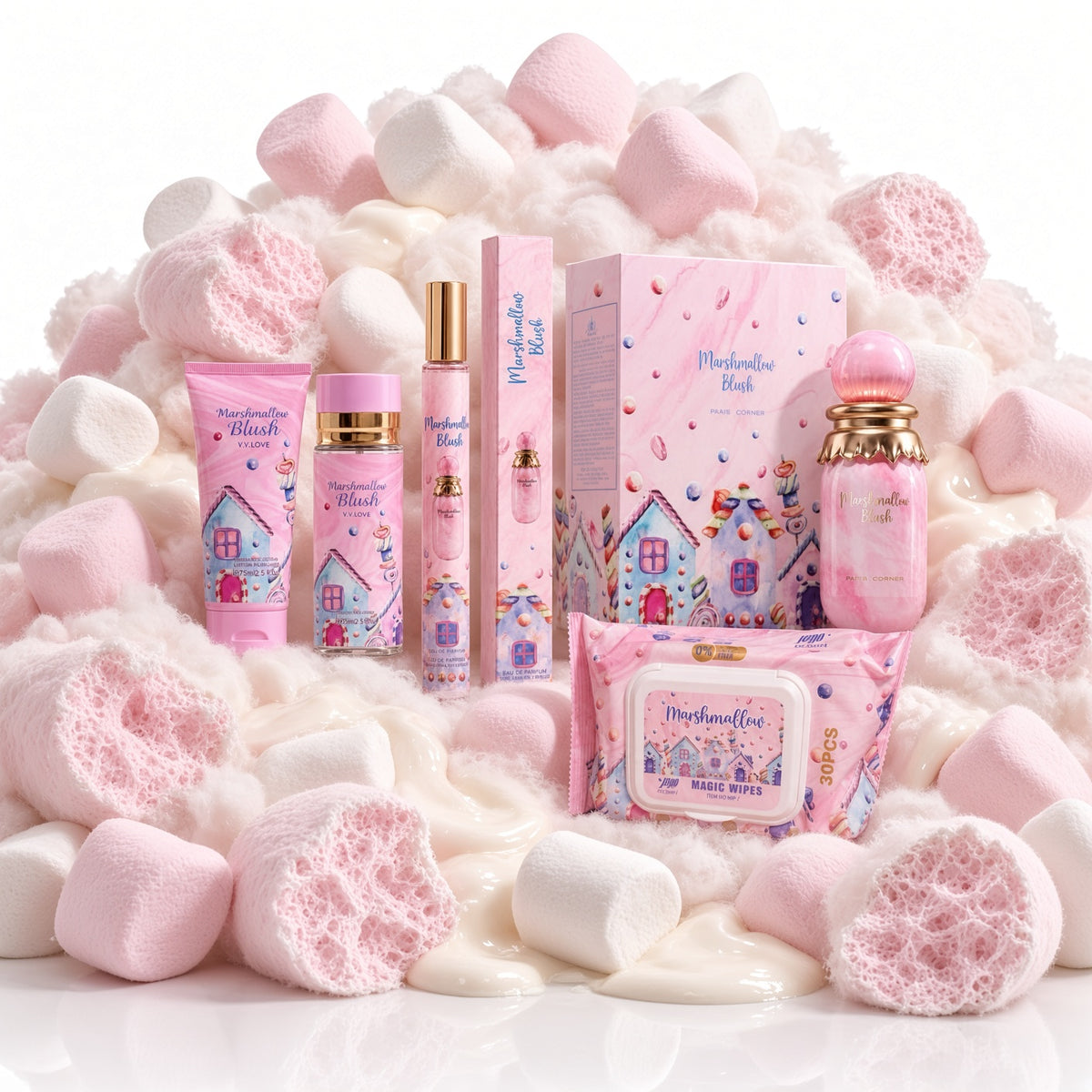 Pack Complet Marshmallow Routine Gourmande Intégrale