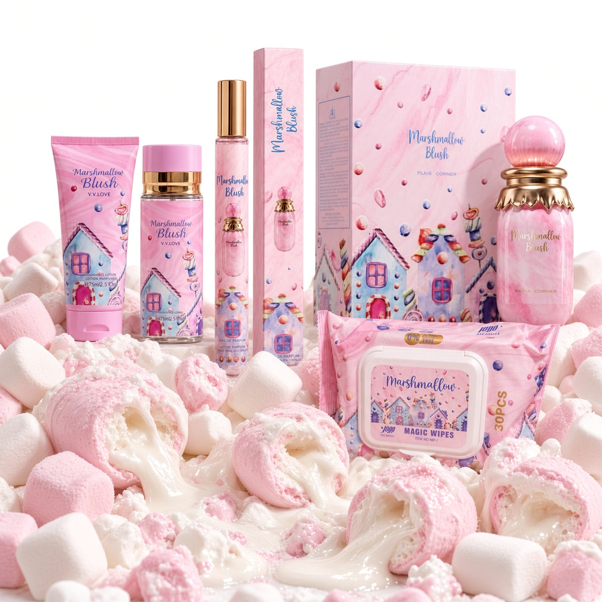 Pack Complet Marshmallow Routine Gourmande Intégrale